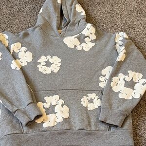 100% authentic Denim Tears cotton wreath hoodie